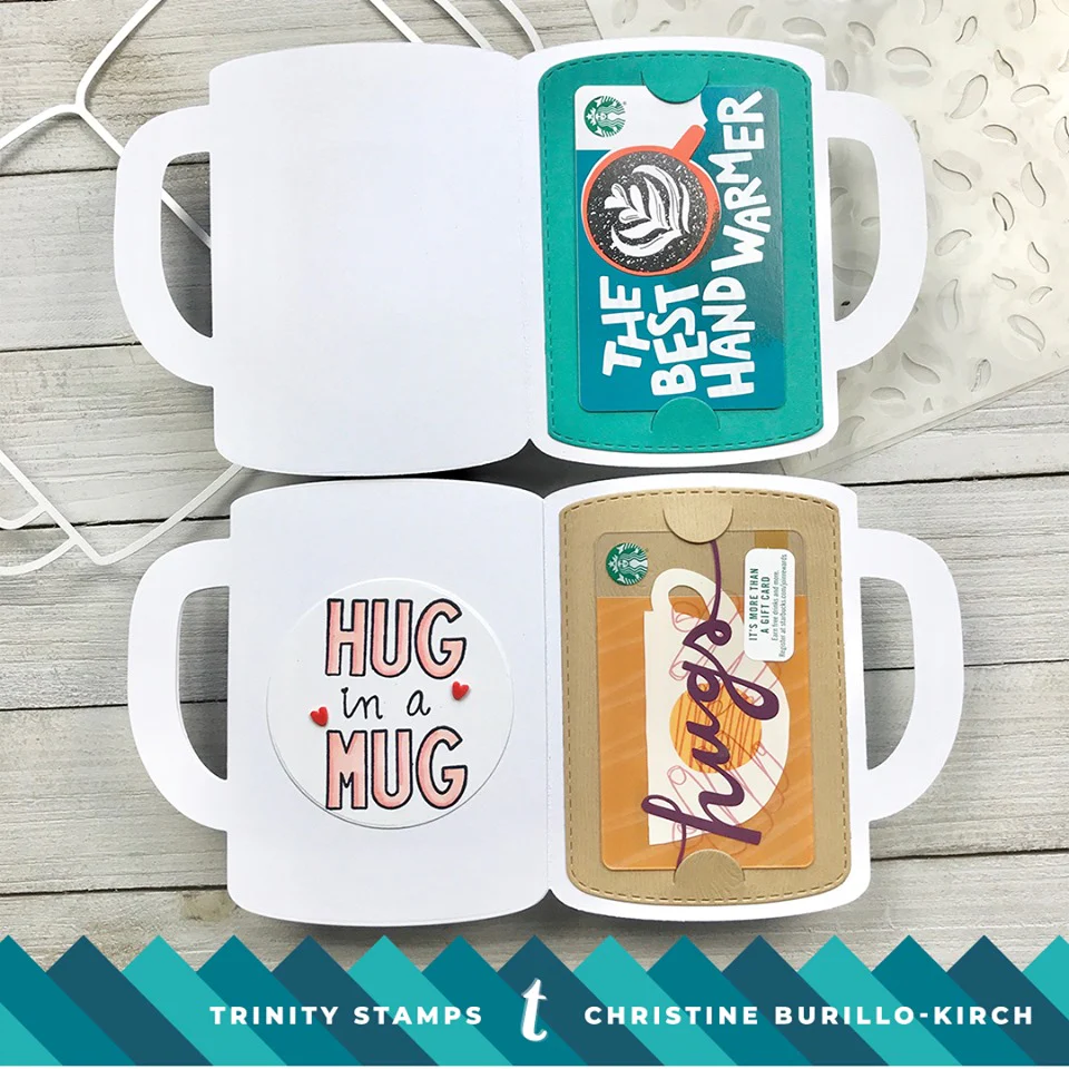 Trinity Stamps - Coffee Mug Card Die Set