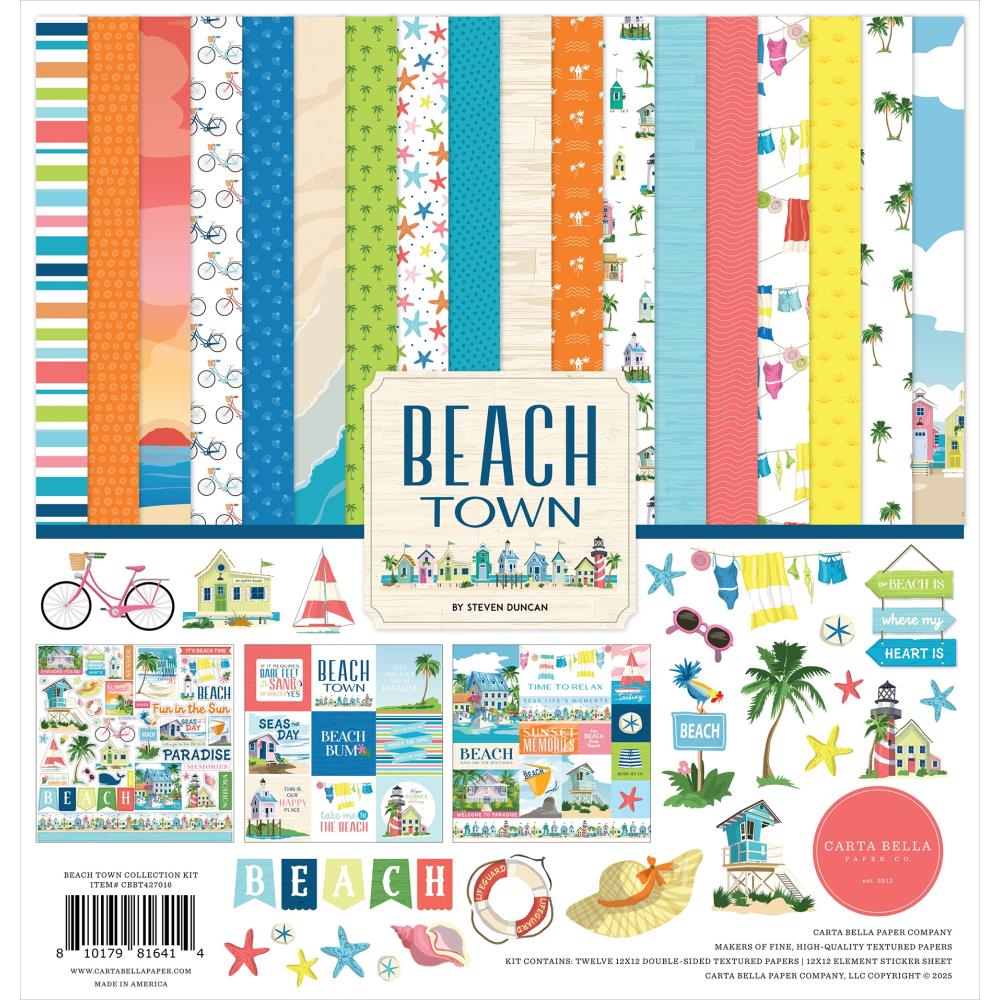 Carta Bella - Beach Town - 12x12 Collection Kit