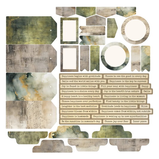 Simply Stated - Floral Academia - Essentials Ephemera