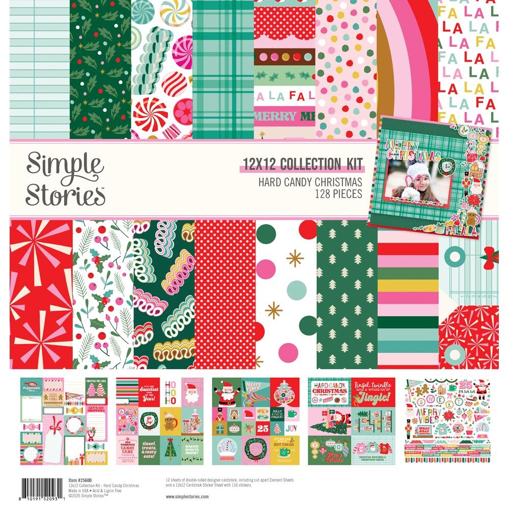 Simple Stories - Hard Candy Christmas - Collection Kit