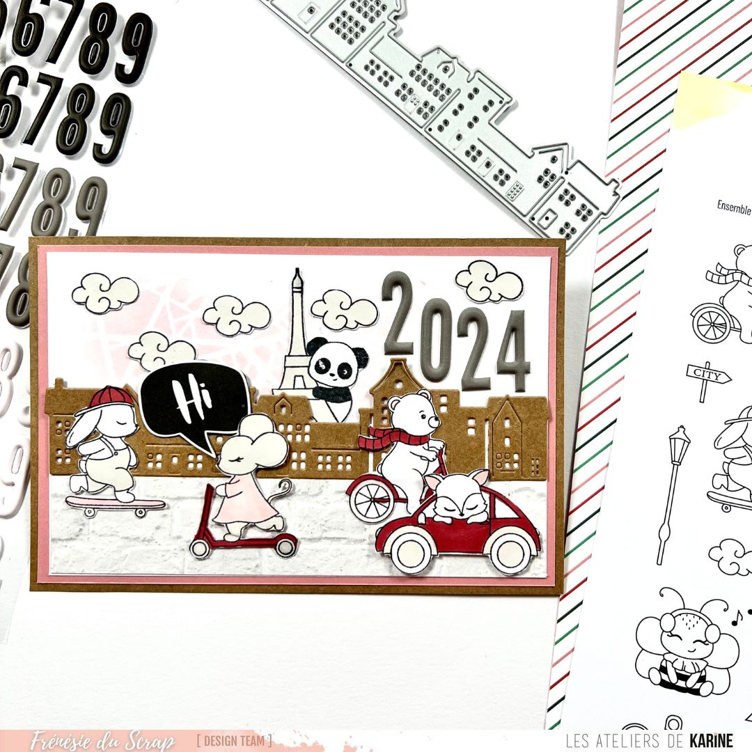 Les Ateliers de Karine - Christmas Street - En VIlle Die Set