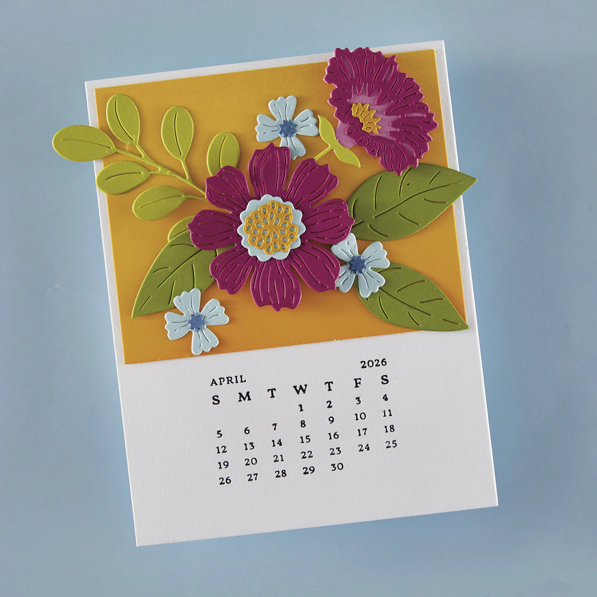 Spellbinders - BetterPress - DIY 2026 Calendar Press Plates