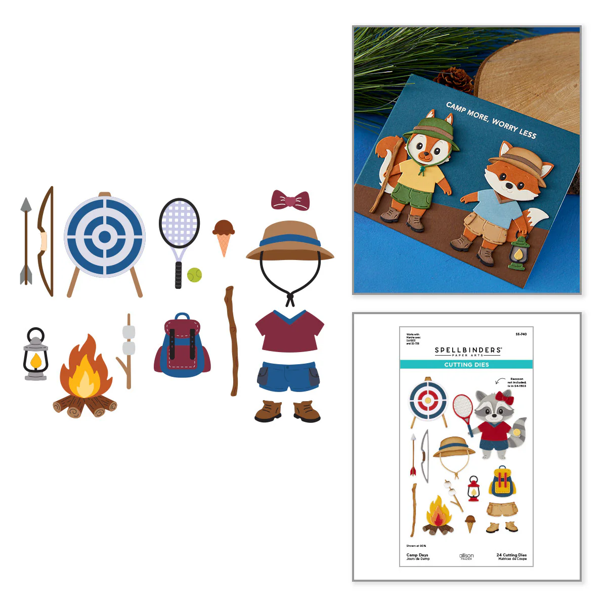 Spellbinders - Camp Days Die Set