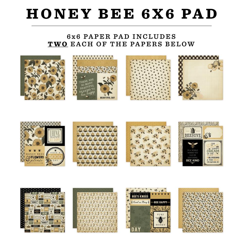 Carta Bella - Honey Bee - 6x6 Paper Pad
