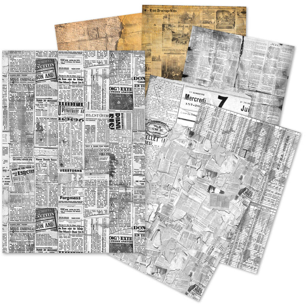 Ciao Bella - LuMania - Tissue Papers - Newspapers