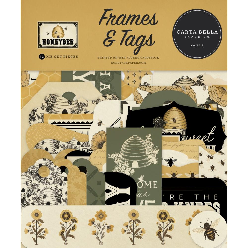 Carta Bella - Honey Bee - Fames & Tags