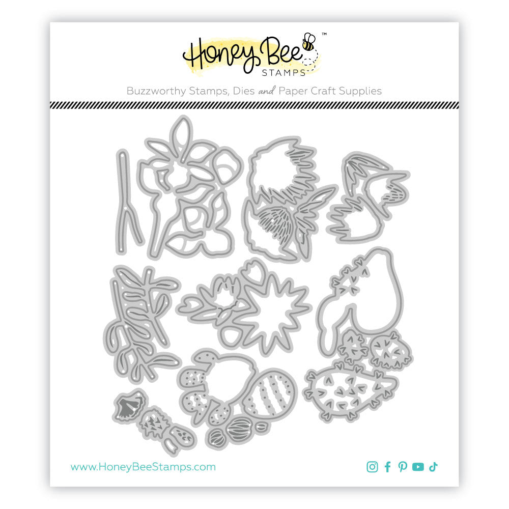 Honey Bee - Lovely Layers: Mini Desert Blooms Die Set