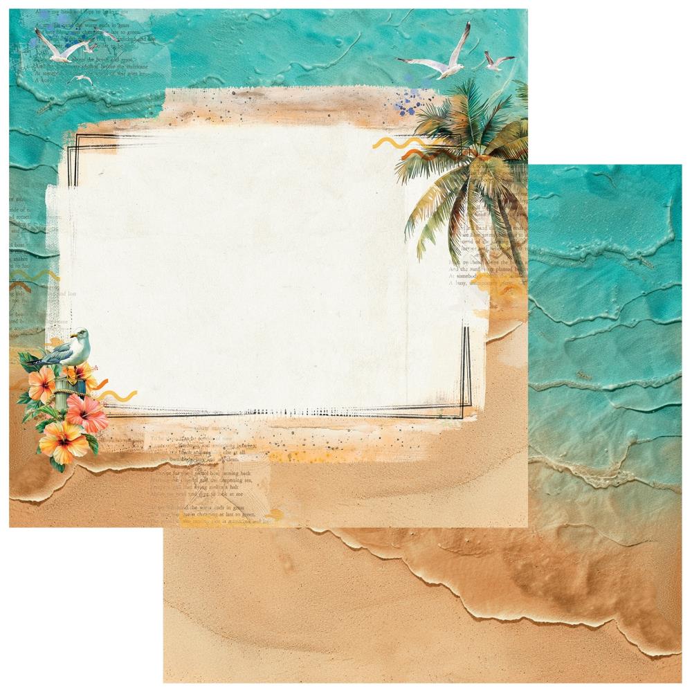 49 and Market - Beach Vibes - Cardstock: Breeze