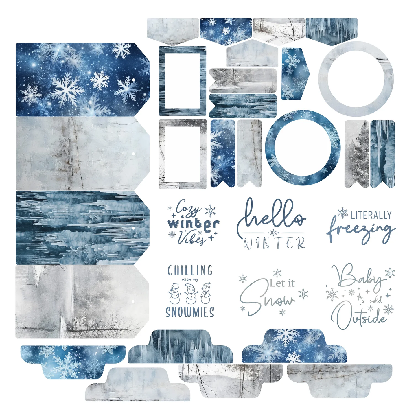 Simply Stated - Forever Frost - Essentials Ephemera
