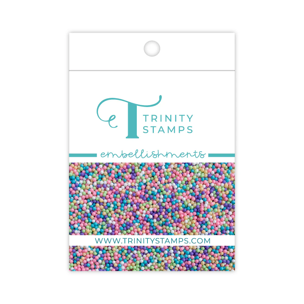 Trinity - Shaker Pop Embellishment - Opaque Spring Mix