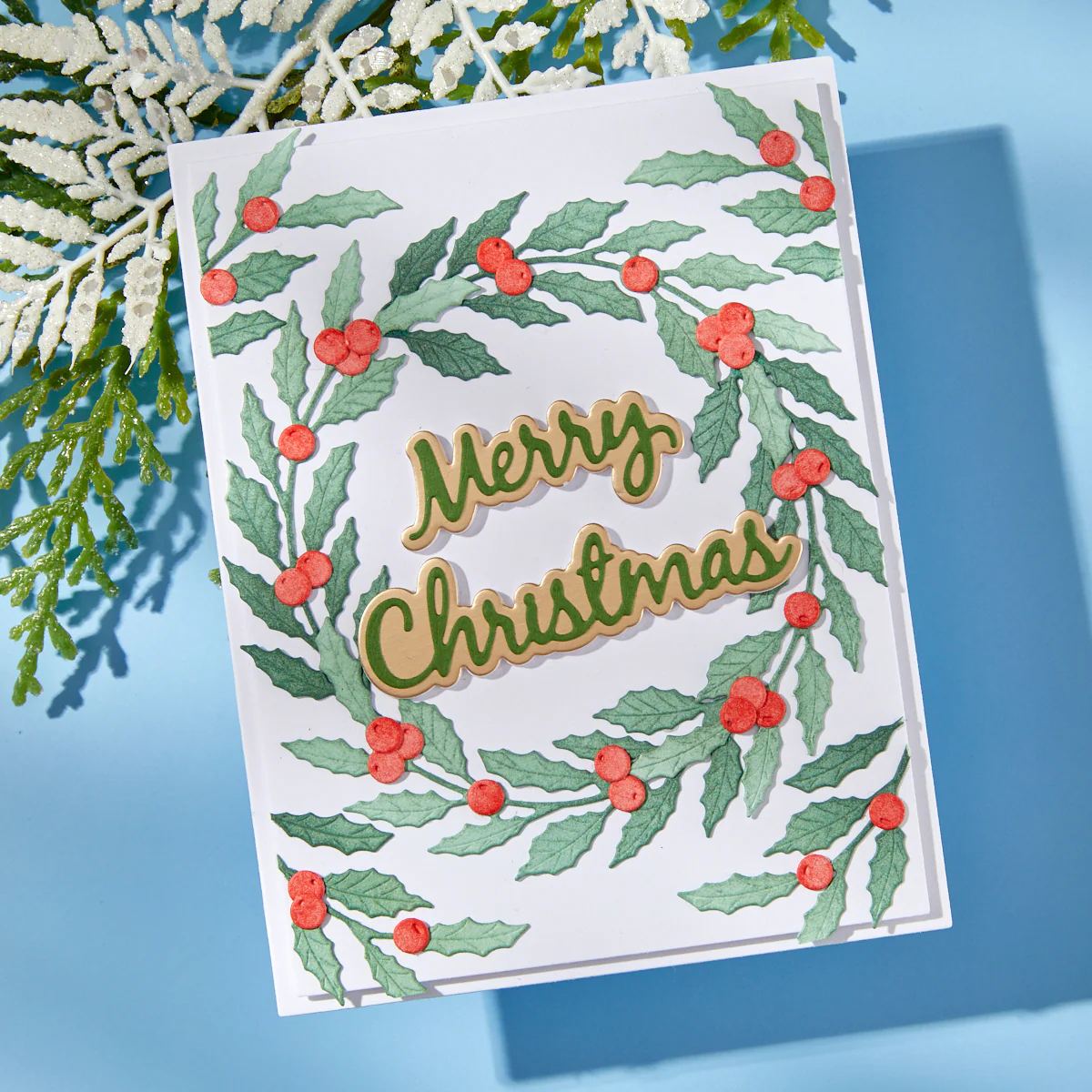 Spellbinders - Seasonal Wreath Foliage Die Set