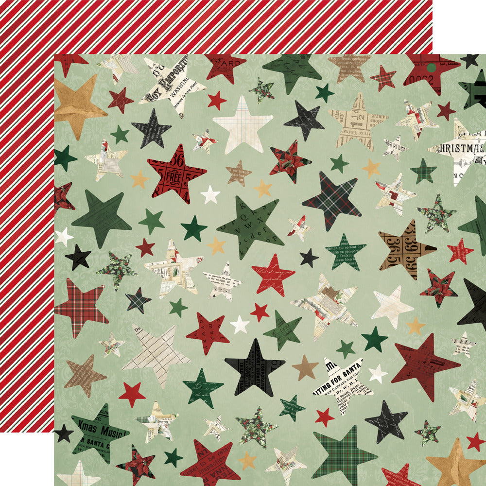 Simple Stories - Simple Vintage Old-Fashioned Christmas - Cardstock: Season of Joy