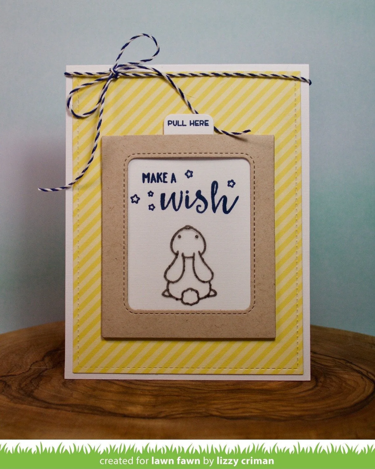 Lawn Fawn - Push Here Stamp Set
