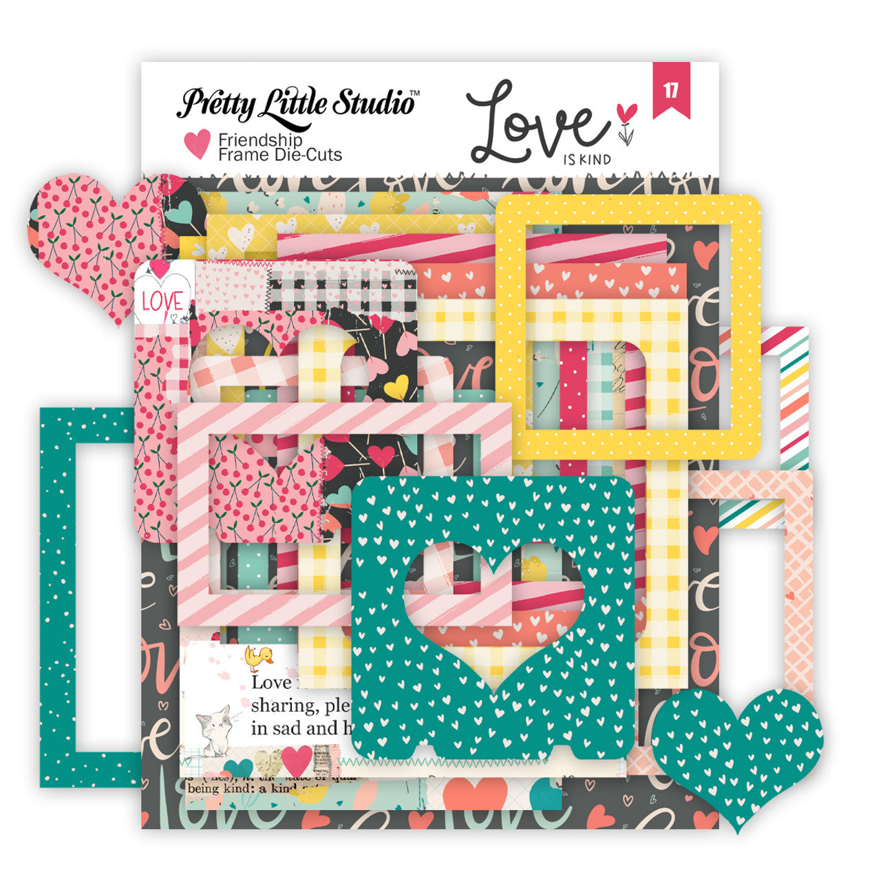 Pretty Little Studio - Love Is Kind - Friendship Frames Ephemera