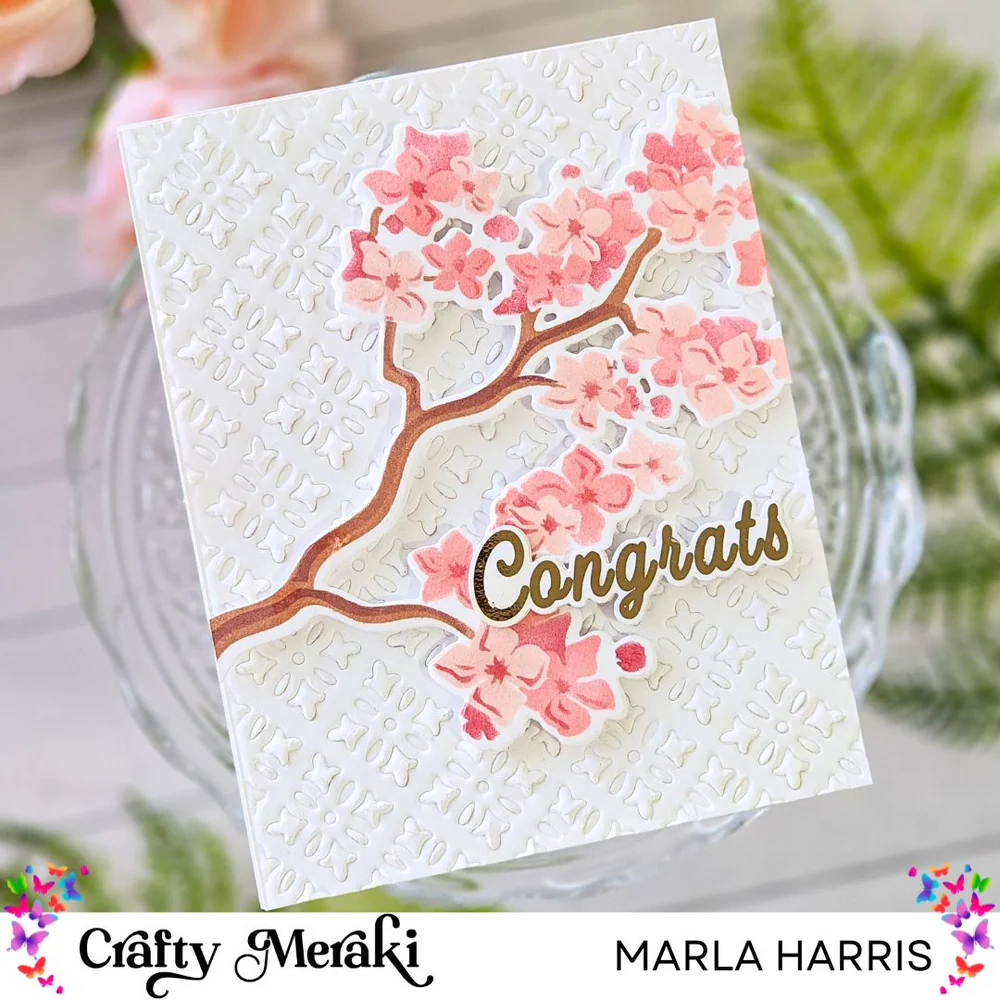 Crafty Meraki - Sakura Blossom Die Set