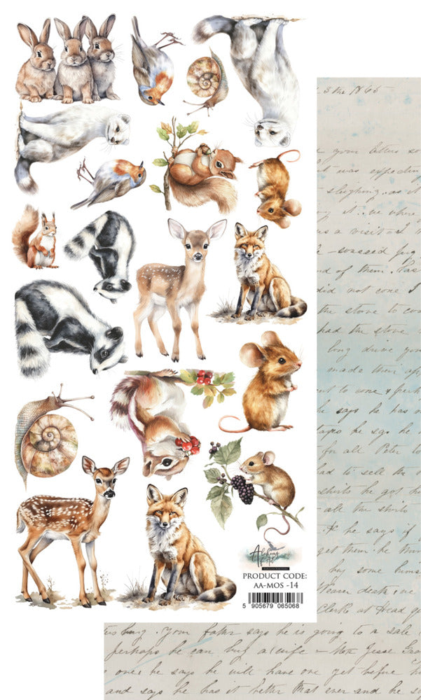 Alchemy of Art - Memory of Spring - Extras Paper: Animals