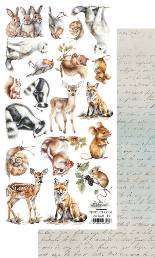 Alchemy of Art - Memory of Spring - Extras Paper: Animals