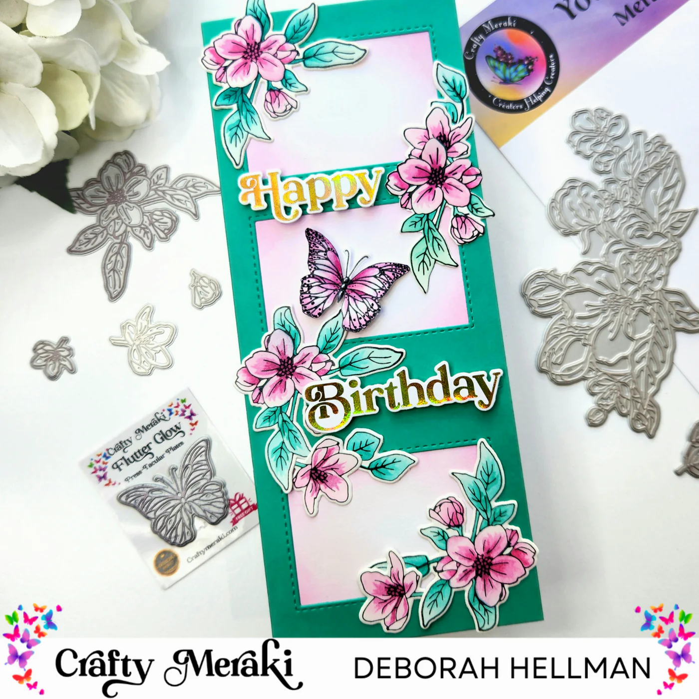 Crafty Meraki - You Inspire Me Press-Tacular Plate