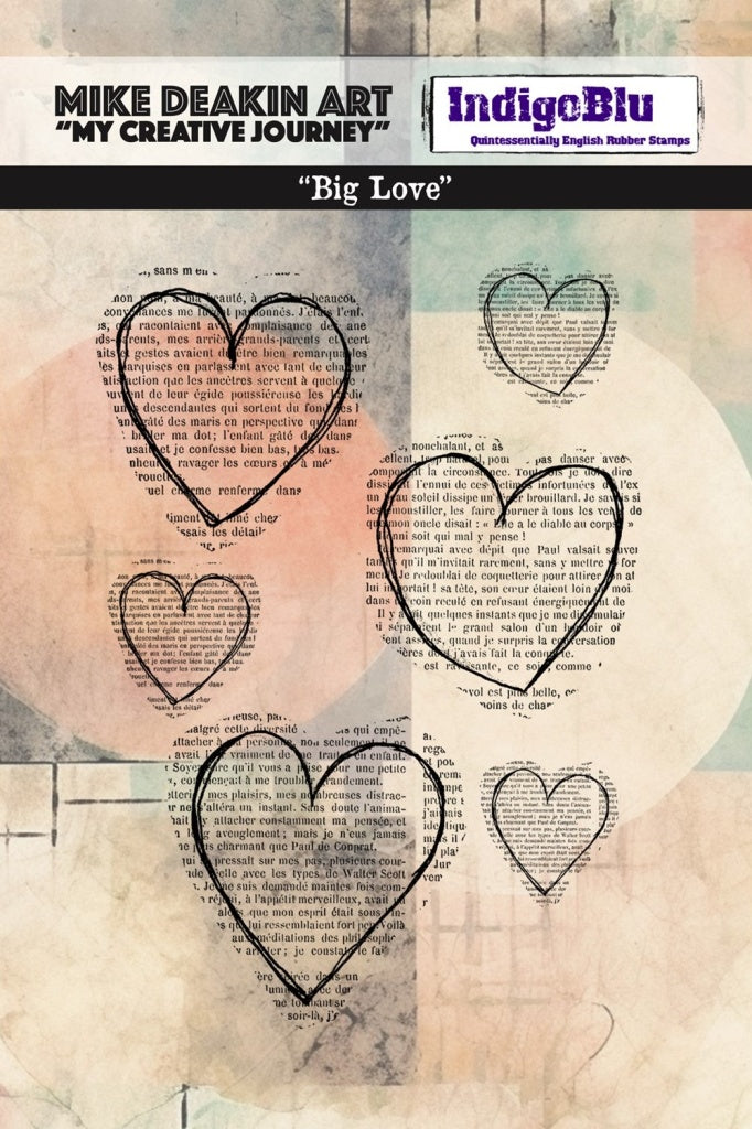 IndigoBlu - Big Love Stamp Set