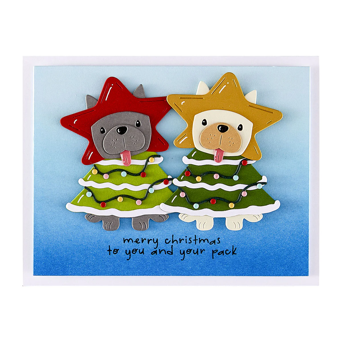 Spellbinders - Deck the Paws Stamp & Die Bundle