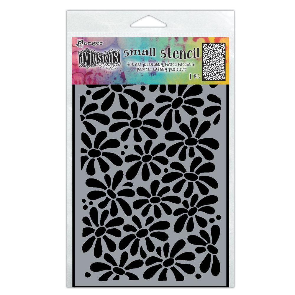 Dylusions - Field of Daisies Stencil
