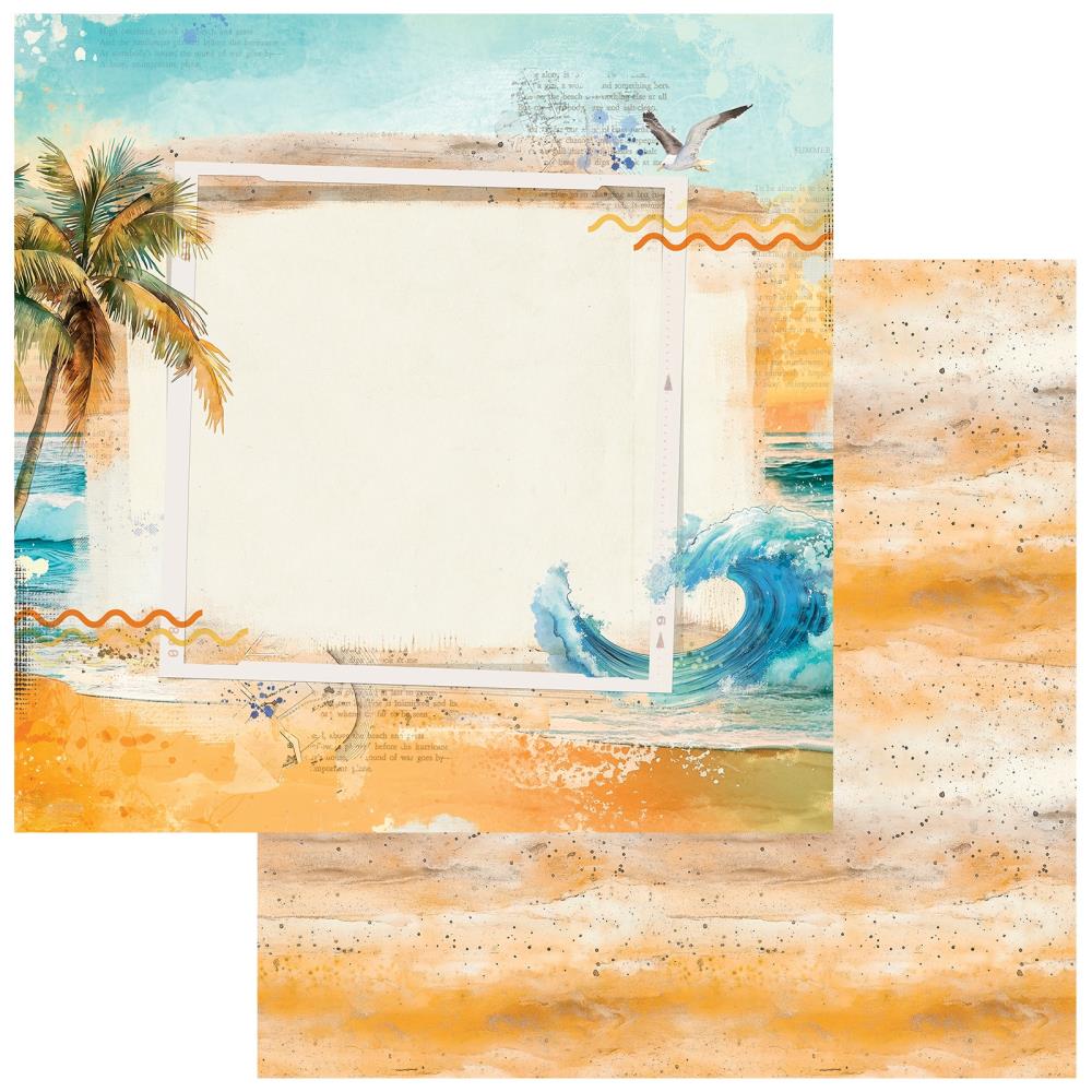 49 and Market - Beach Vibes - Cardstock: Shoreline