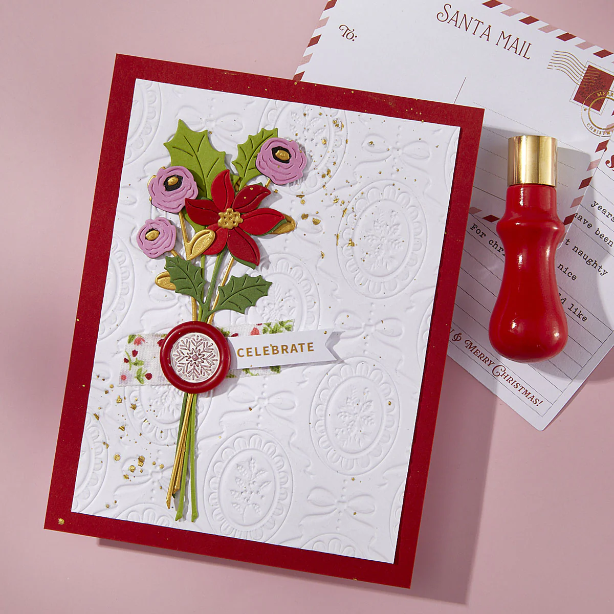 Spellbinders - Snowflake Mini 3D Wax Seal