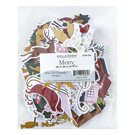 Spellbinders - Merry Moments - Die Cut Shapes