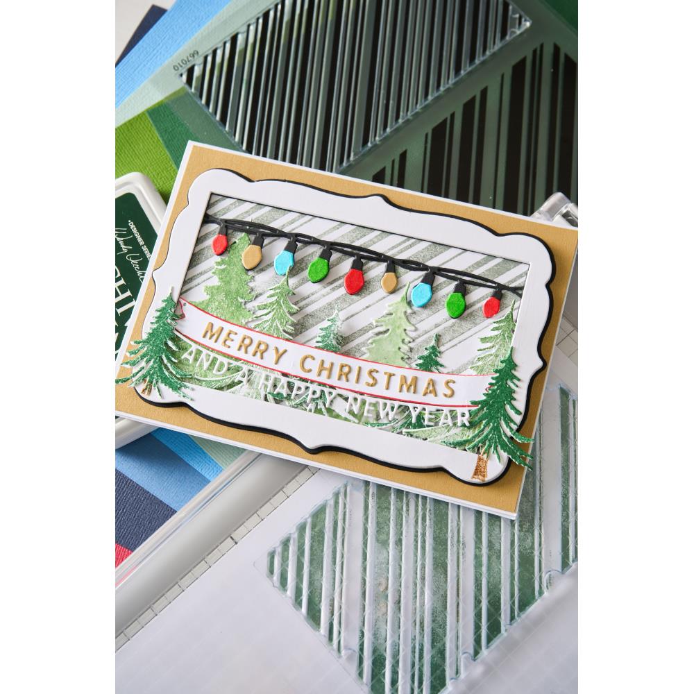 Sizzix - Candy Cane Stripes Stamp Set