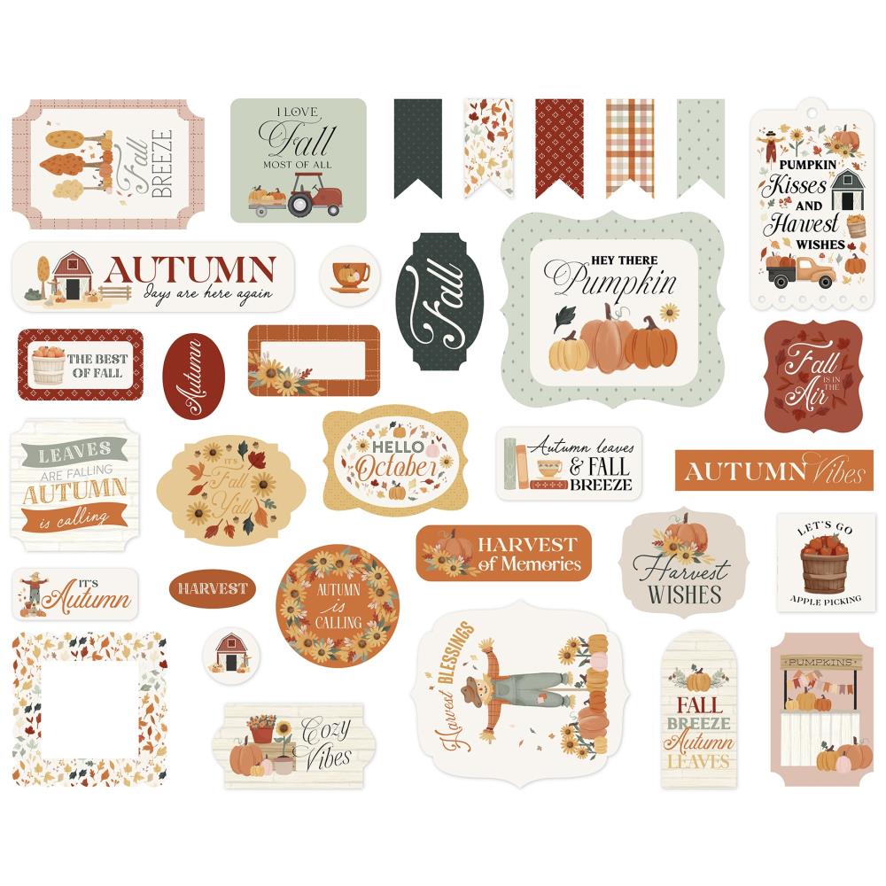 Carta Bella - It's Autumn - Ephemera