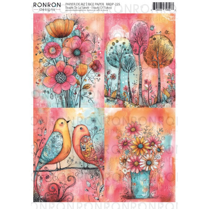 RonRon Designs - Rice Paper - Beauty of Nature