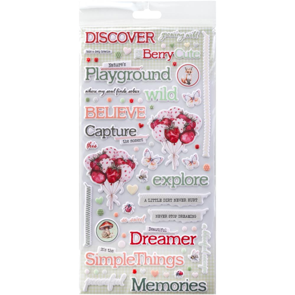 49 and Market - Nature's Haven - Puffy Stickers
