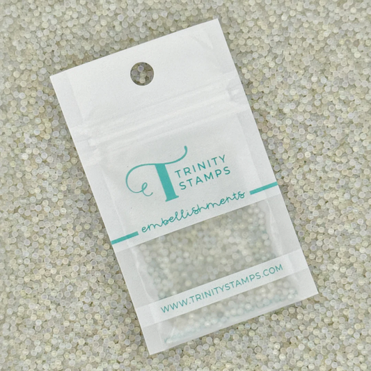 Trinity Stamps - Shaker Pop Embellishment - Iridescent Opal Glow