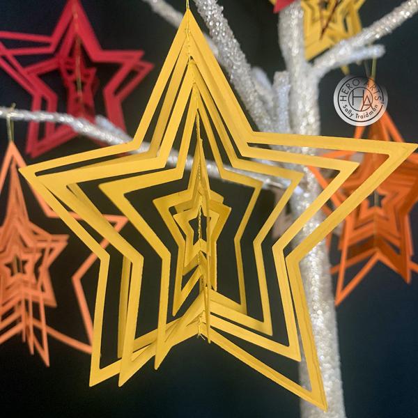 Hero Arts - Infinity Dies - 5 Point Stars
