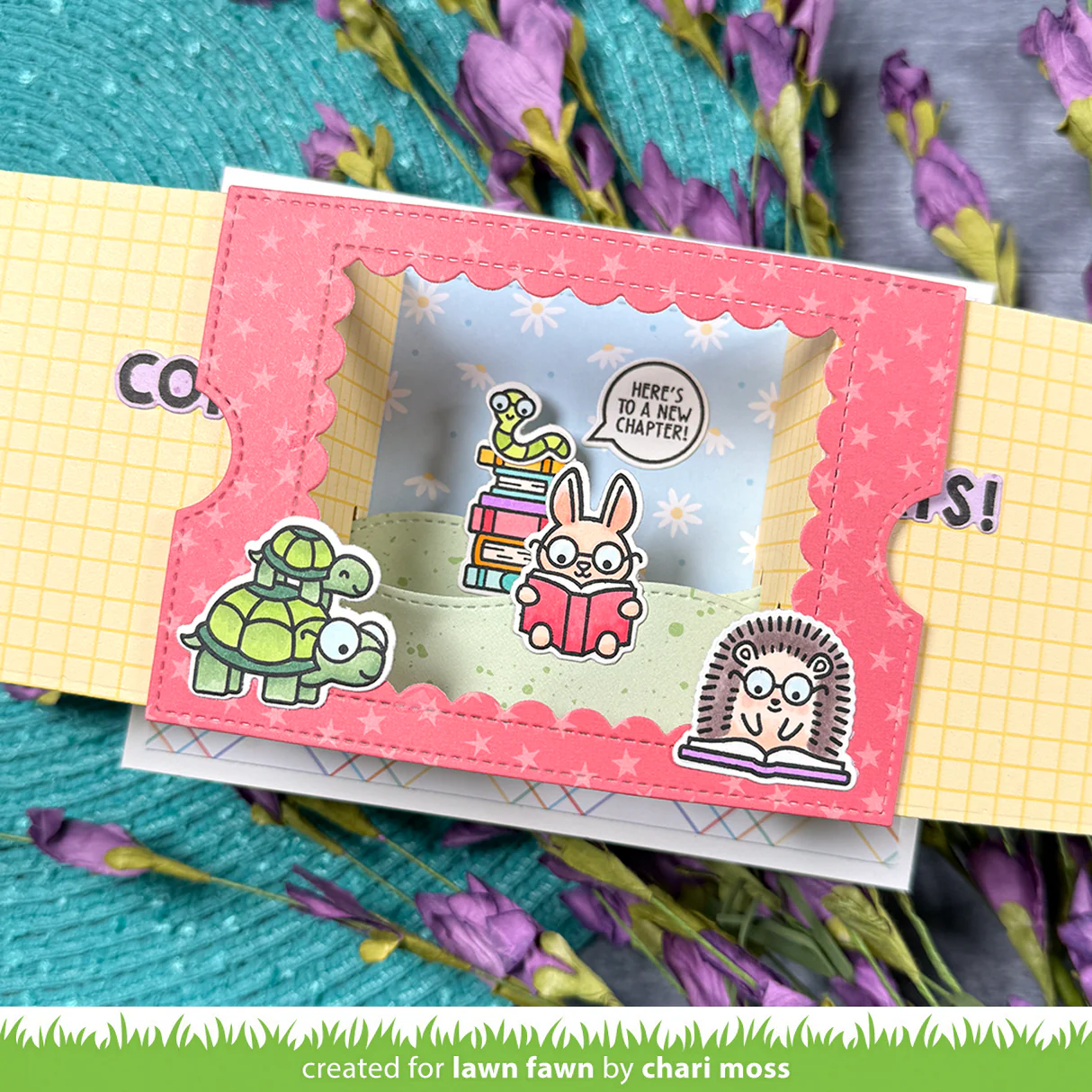 Lawn Fawn - Ta-Da! Diorama! Scalloped Window Add-On Die Set