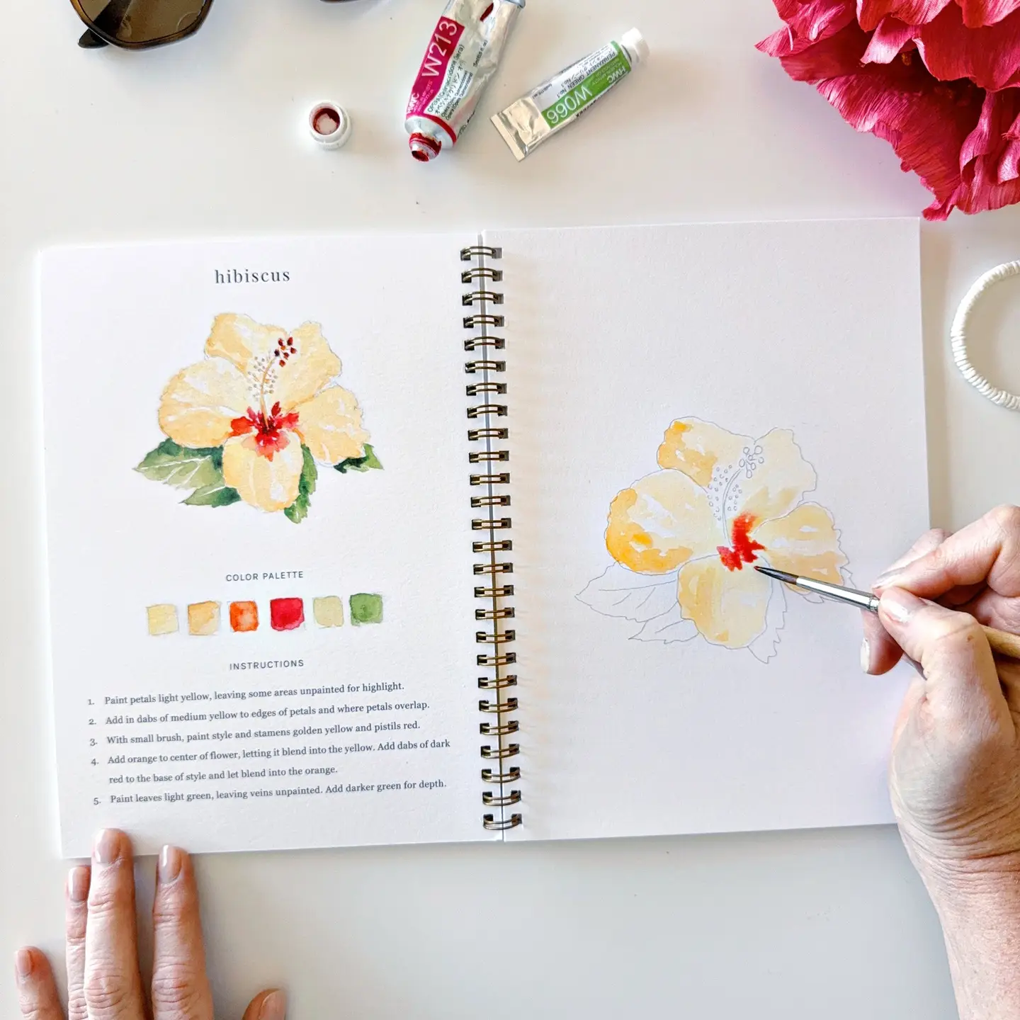 Emily Lex Studio - Watercolor Workbook - Tropical