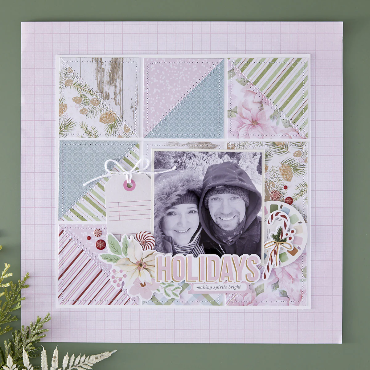 Rosie's Studio - Peppermint Twist - 6x6 Paper Pad