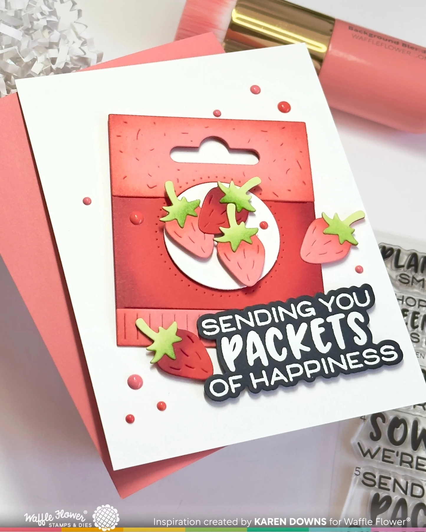Waffle Flower - Seed Packet Die