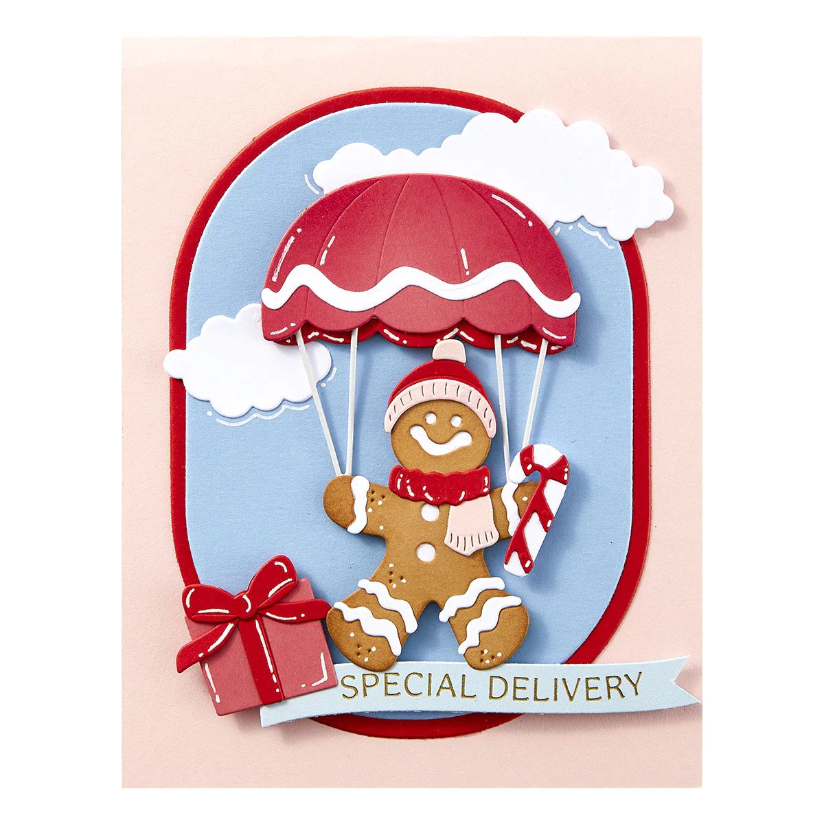 Spellbinders - Gingerbread Delivery Die Set by Stamperia