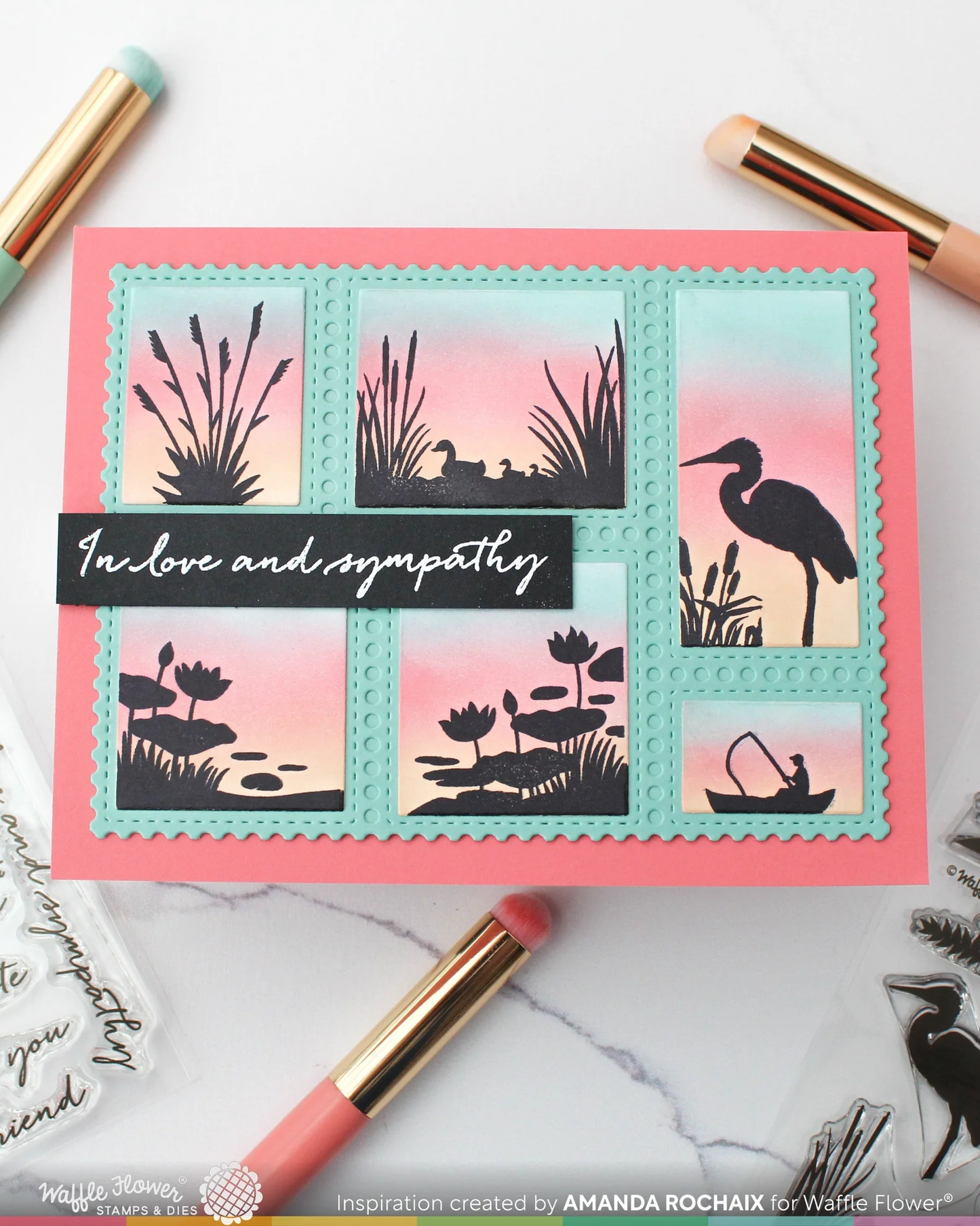 Waffle Flower - Simply Said Stamp Set