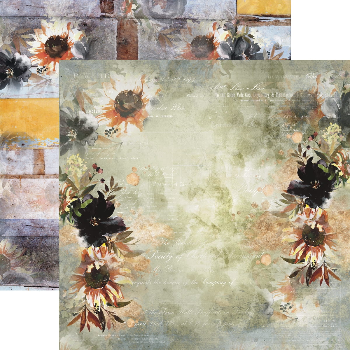 13Arts - End of Summer - 12x12 Paper Pack