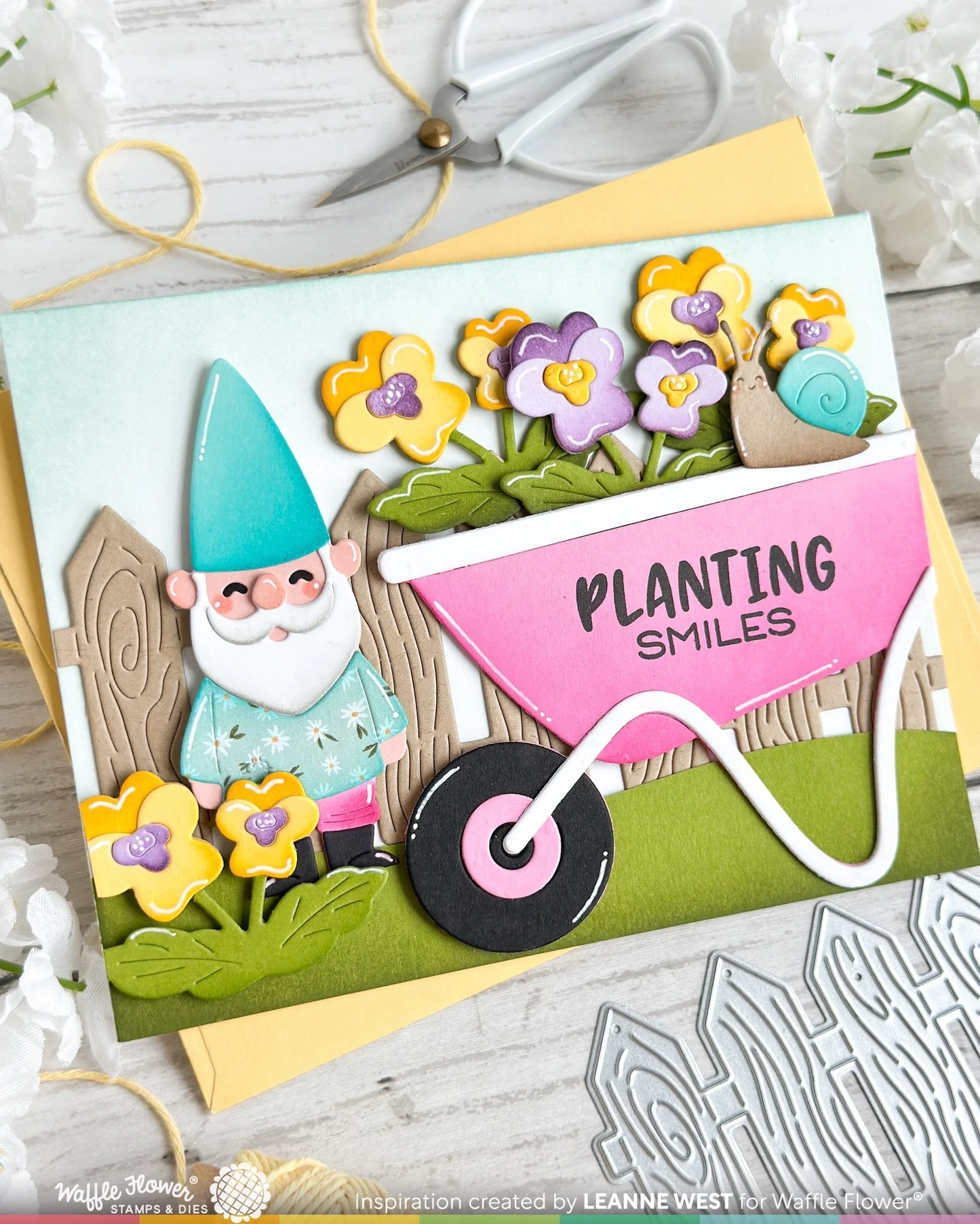 Waffle Flower - Garden Backdrop Die