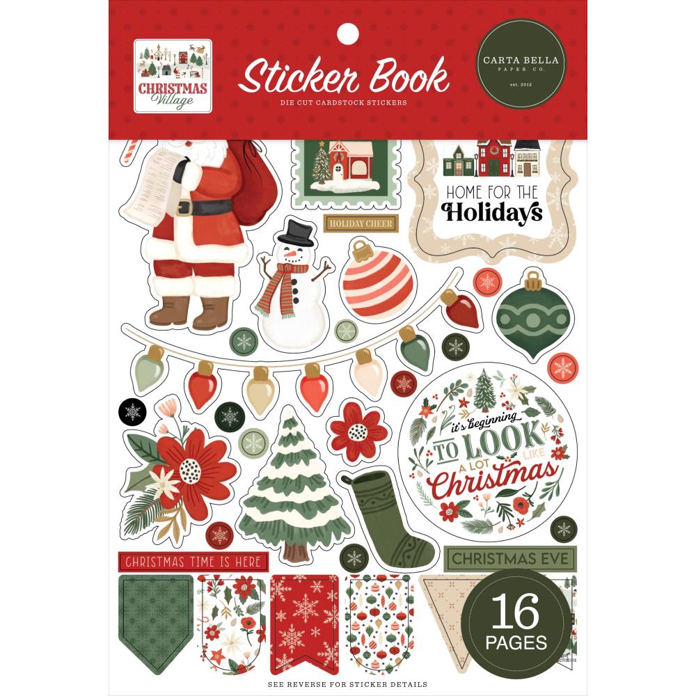 Carta Bella - Christmas Village - Sticker Book