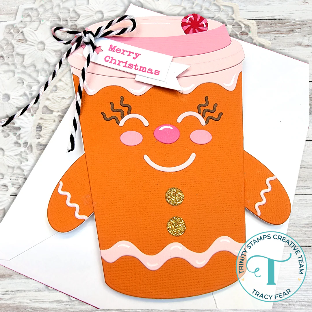 Trinity - Cup Character - Gingerbread Add-On Die Set