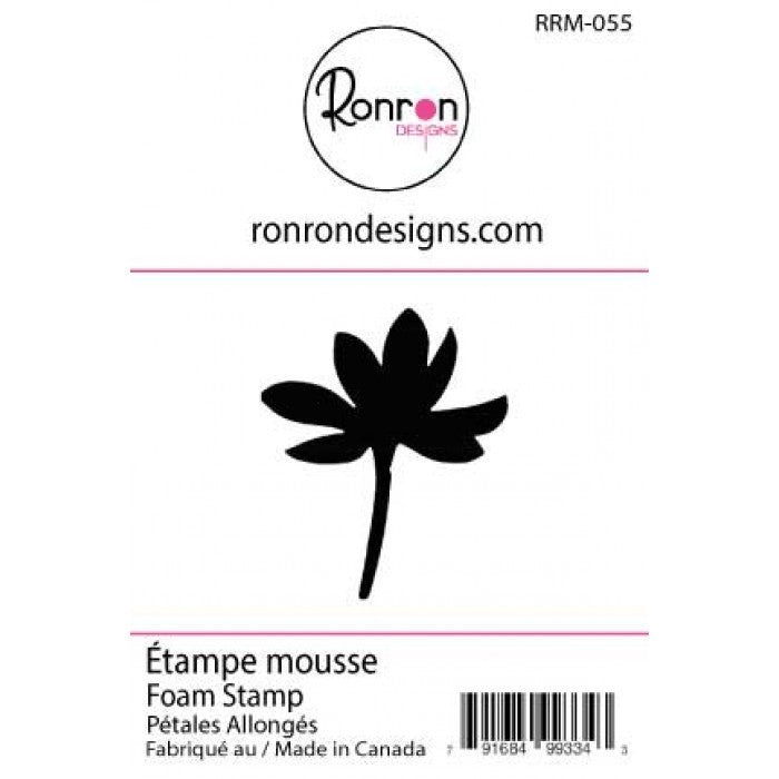 RonRon Designs - Foam Stamp - Lengthening Petals