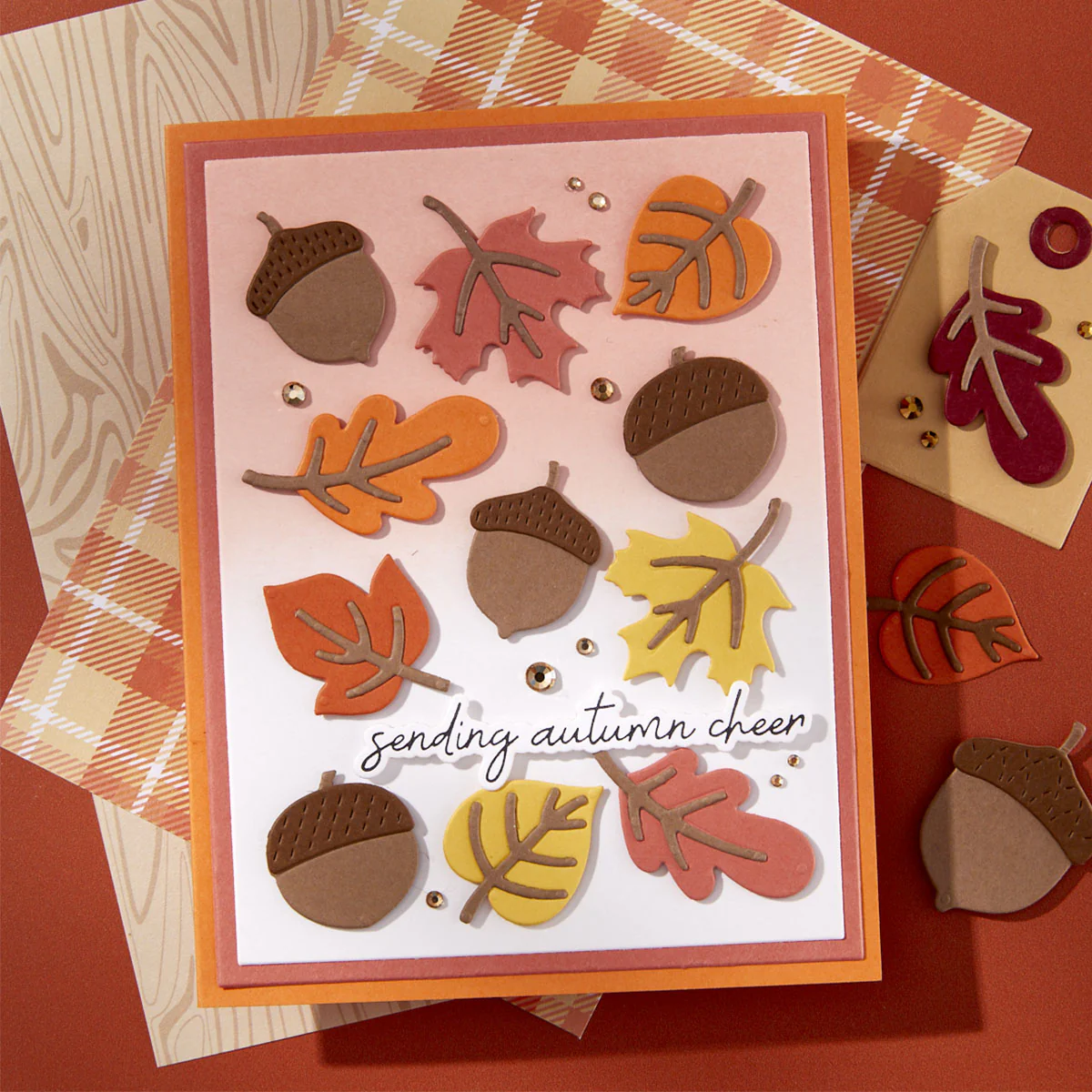 Spellbinders - Falling Leaves Die Set