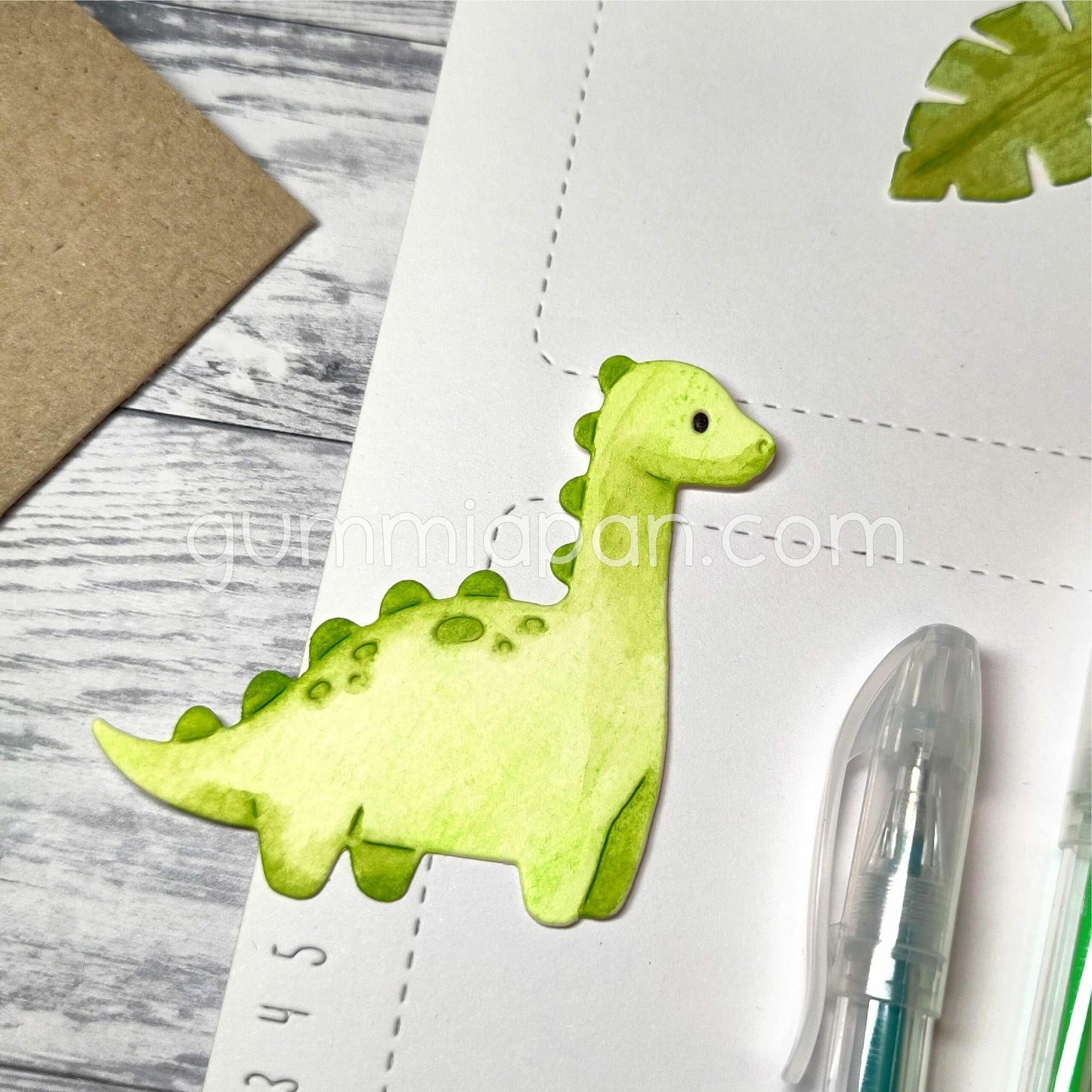 Gummiapan - Dino with Long Neck Die