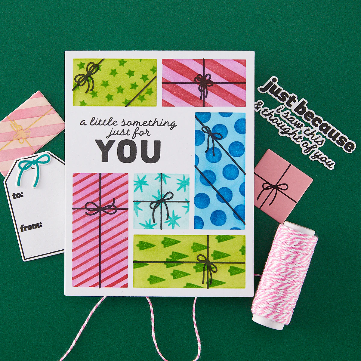 Hero Arts - Gorgeous Giftwrap Layering Stencil Set
