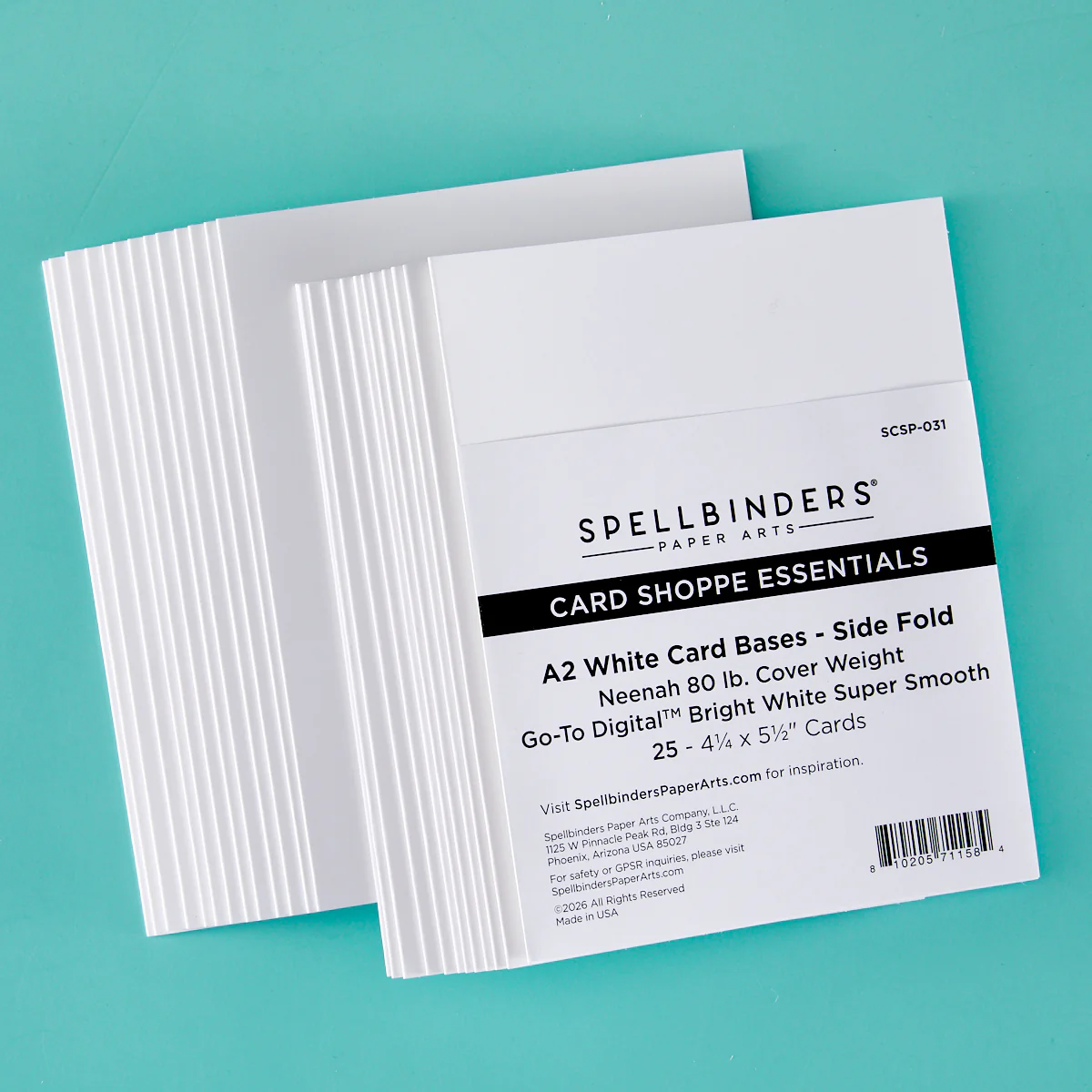 Spellbinders - A2 Side Fold Card Bases