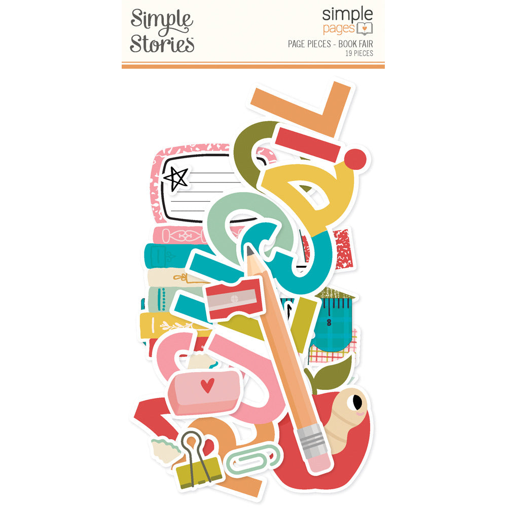 Simple Stories - Book Fair - Simple Page Pieces